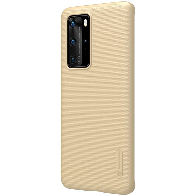 Nillkin Super Frosted Shield - Case for Huawei P40 Pro (Golden) 4