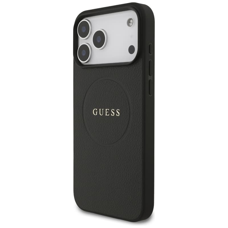 Guess Grained Ring MagSafe - Case iPhone 17 Pro Max (black) 2
