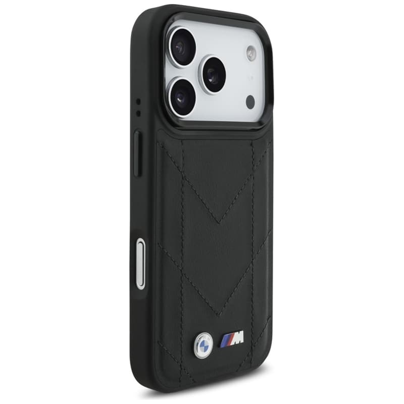 BMW M Quilted Logo MagSafe - iPhone 17 Pro Case (Black) 4