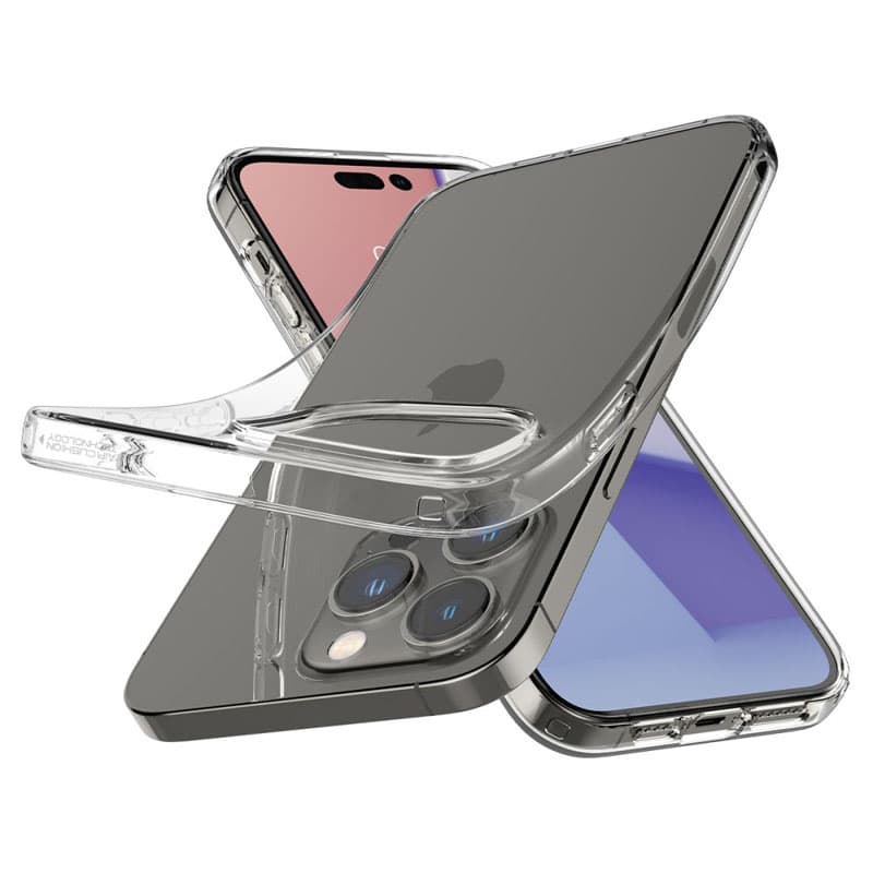 Spigen Liquid Crystal - Case for iPhone 14 Pro Max (Transparent) 6
