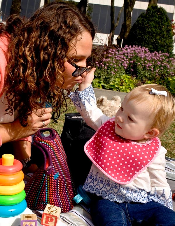 BUILT Mess Mate Set of 2 baby bib (Baby Pink Mini Dots) 6