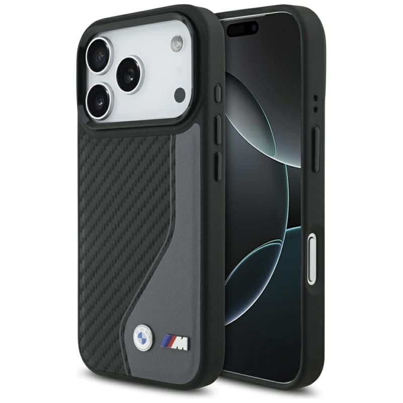 BMW M Carbon Logo MagSafe - Case iPhone 17 Pro (anthracite) 1