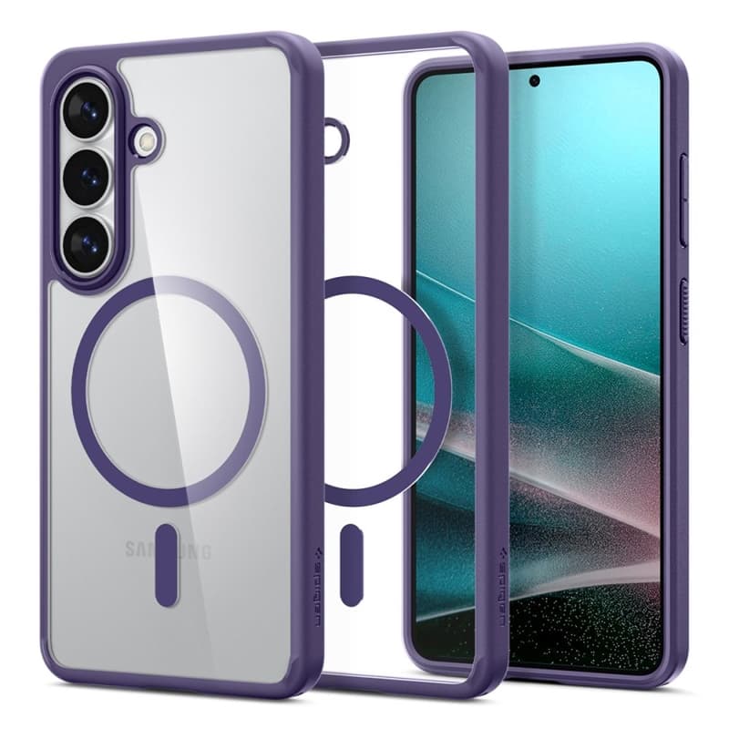 Spigen Ultra Hybrid Mag MagSafe - Case for Samsung Galaxy S26+ (Deep Purple) 1