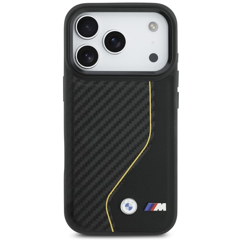 BMW M Carbon Line & Logo MagSafe - Case iPhone 17 Pro (yellow) 3