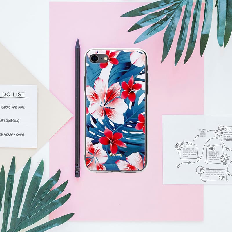 Crong Flower Case – iPhone SE (2022/2020) / 8 / 7 Case (pattern 03) 7