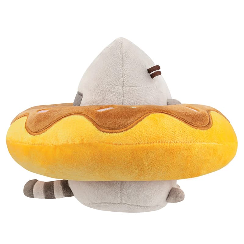 Pusheen - Pusheen plush toy in a chocolate donut 18 x 15 cm 4
