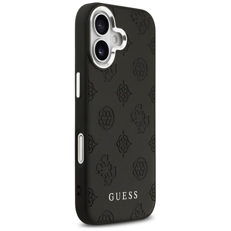 Guess Peony Hot Stamp Script MagSafe - Case iPhone 17 (black) 4