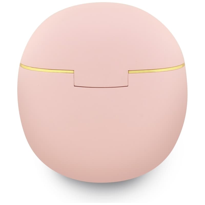 Guess Gold Line Triangle - TWS Bluetooth Earphones + Charging Case (Pink) 4
