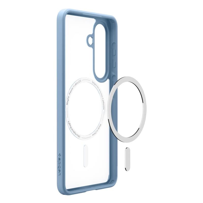 Spigen Ultra Hybrid Mag MagSafe - Case for Samsung Galaxy S26+ (Light Blue) 5