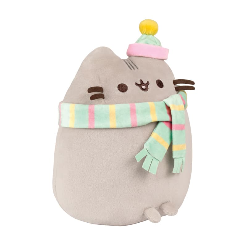 Pusheen - Plush mascot in a scarf and hat 24 cm 2