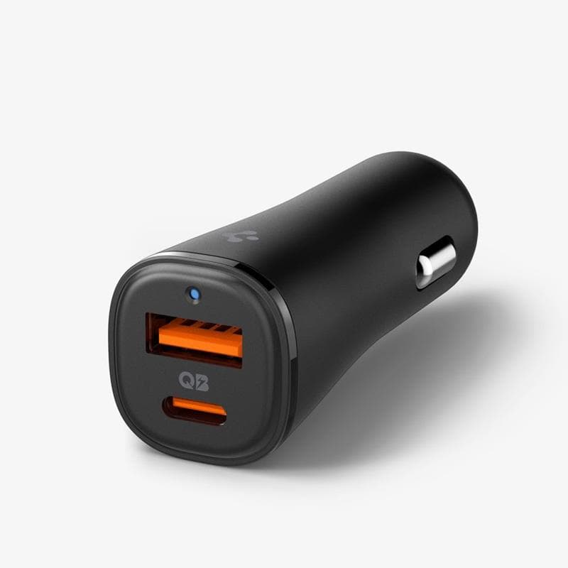Spigen ArcStation Essential EV482 - Car Charger USB-C & USB-A PD + QC3.0 48W (Black) 2