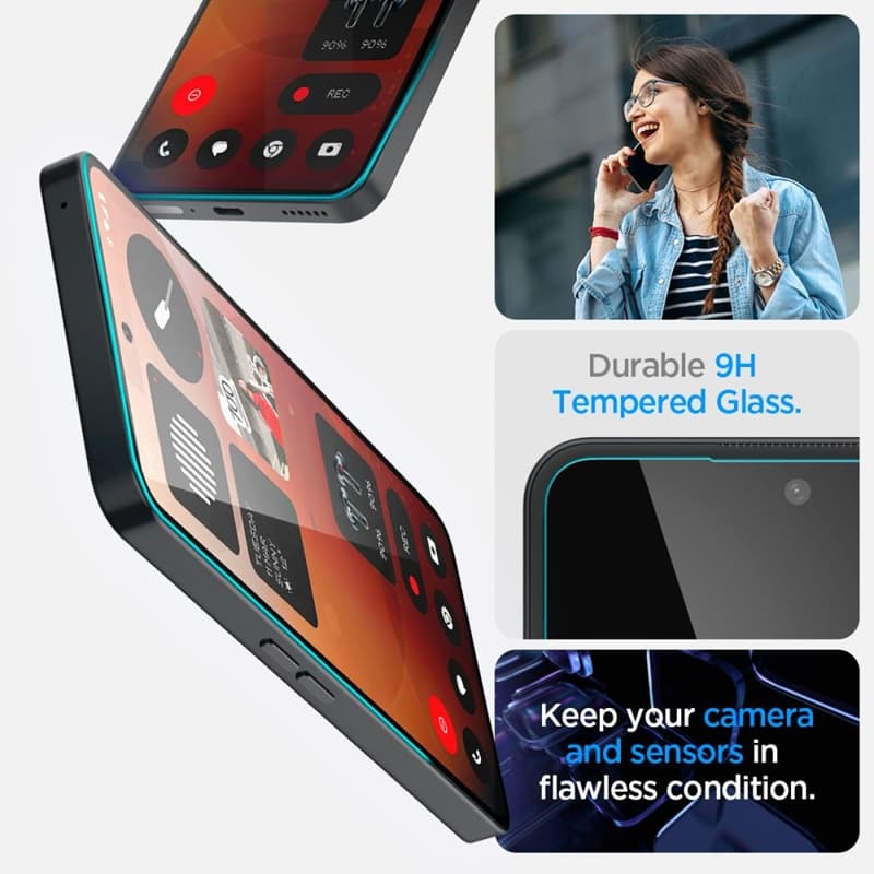 Spigen GLAS.TR EZ FIT - Tempered Glass for Nothing Phone 3a / 3a Pro 3
