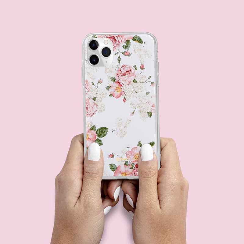 Crong Flower Case – iPhone 11 Pro Case (Pattern 02) 5