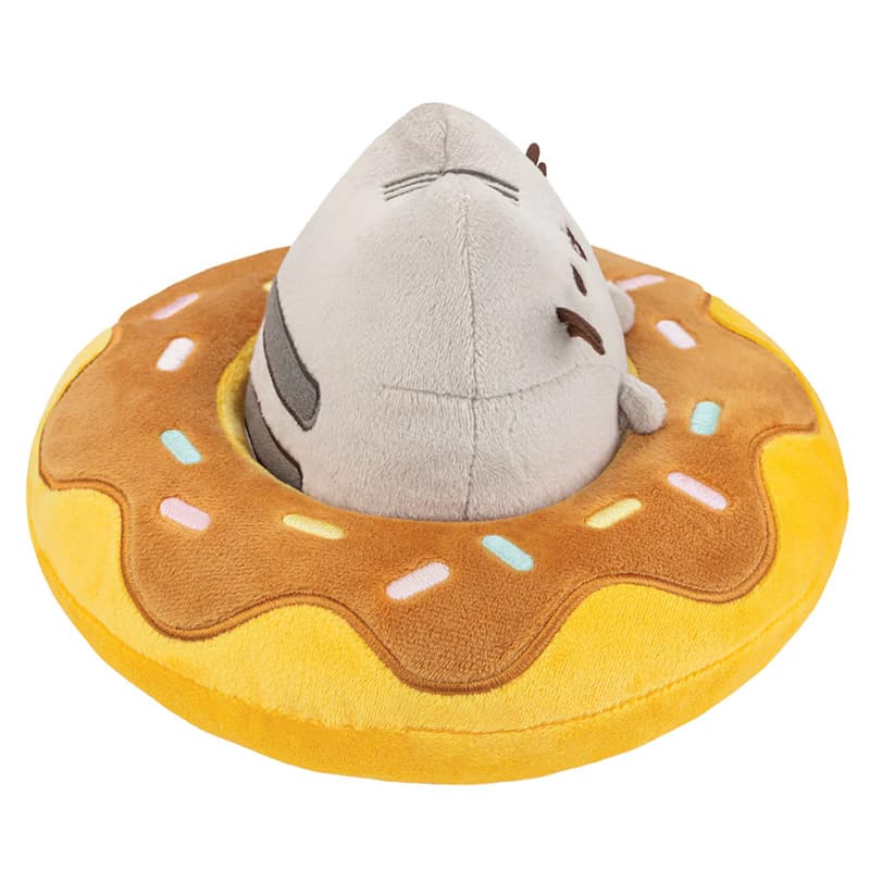 Pusheen - Pusheen plush toy in a chocolate donut 18 x 15 cm 5