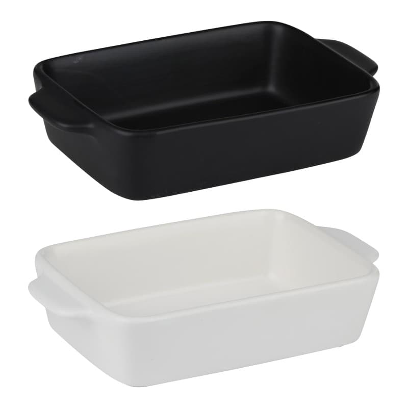Alpina - Ceramic rectangular ovenproof dish 21.8x13.2x5 cm (black) 4