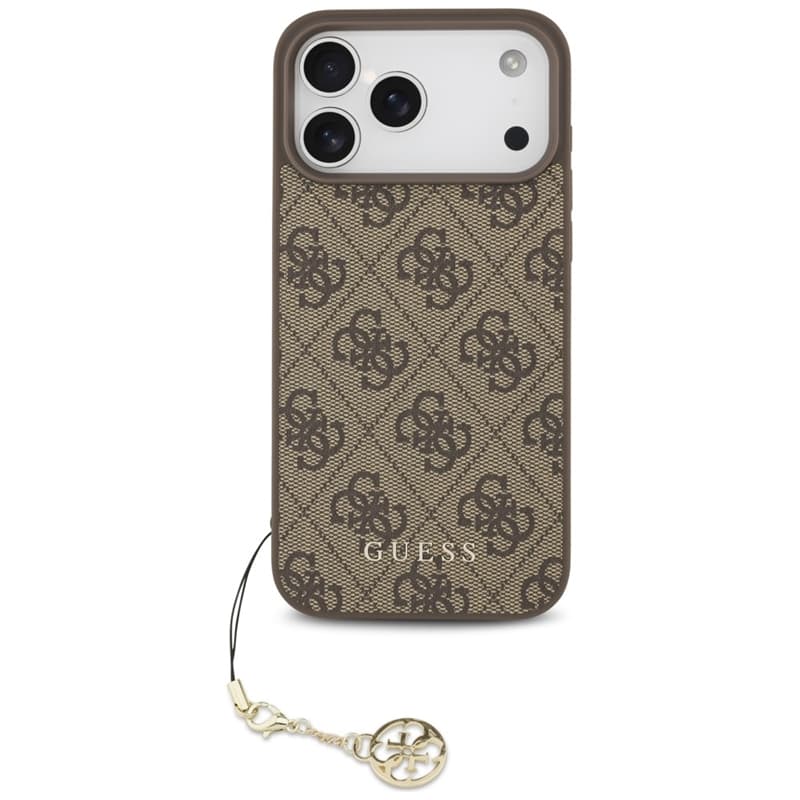 Guess 4G Charms Collection MagSafe - iPhone 17 Pro Max Case (Brown) 2