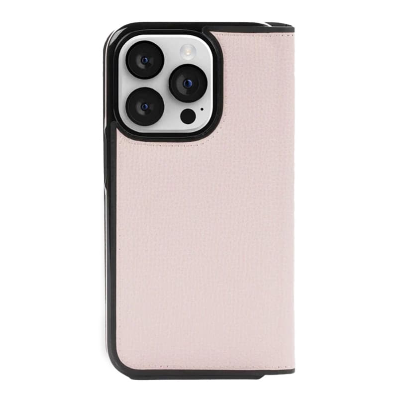 Kate Spade New York Wrap Folio Case - Leather Flip Case iPhone 15 Pro Max (Pale Vellum)