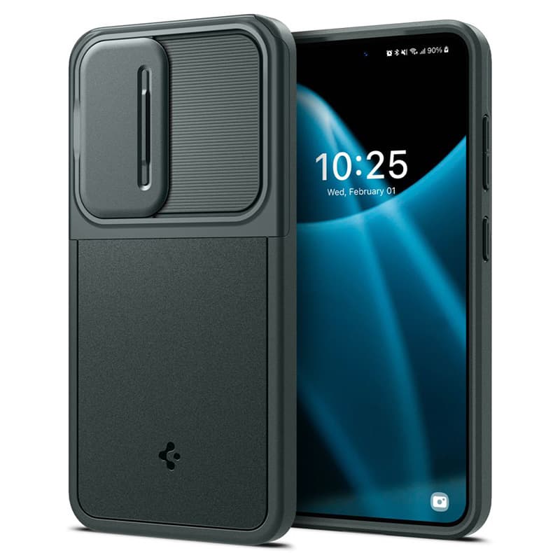 Spigen Optik Armor - Case for Samsung Galaxy S24 (Abyss Green)