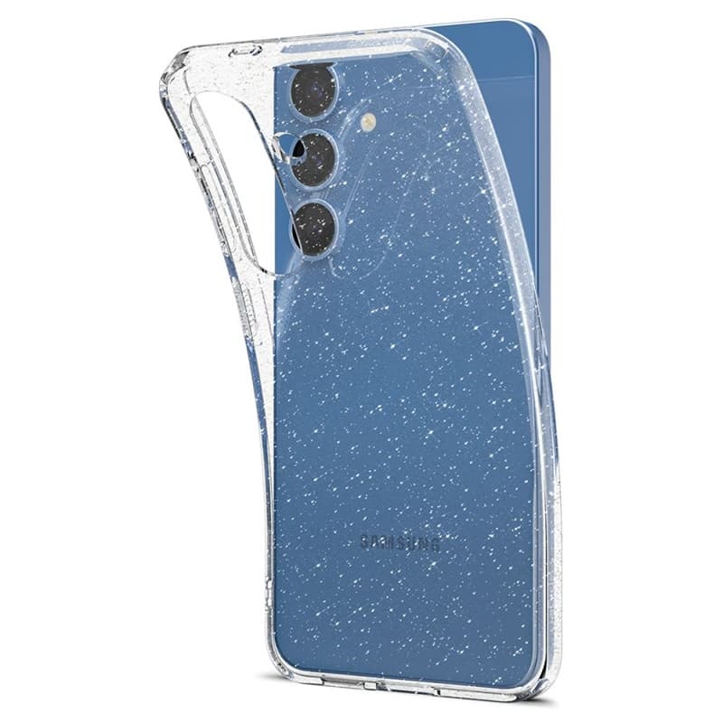 Spigen Liquid Crystal Glitter - Case for Samsung Galaxy S25 (Transparent) 6