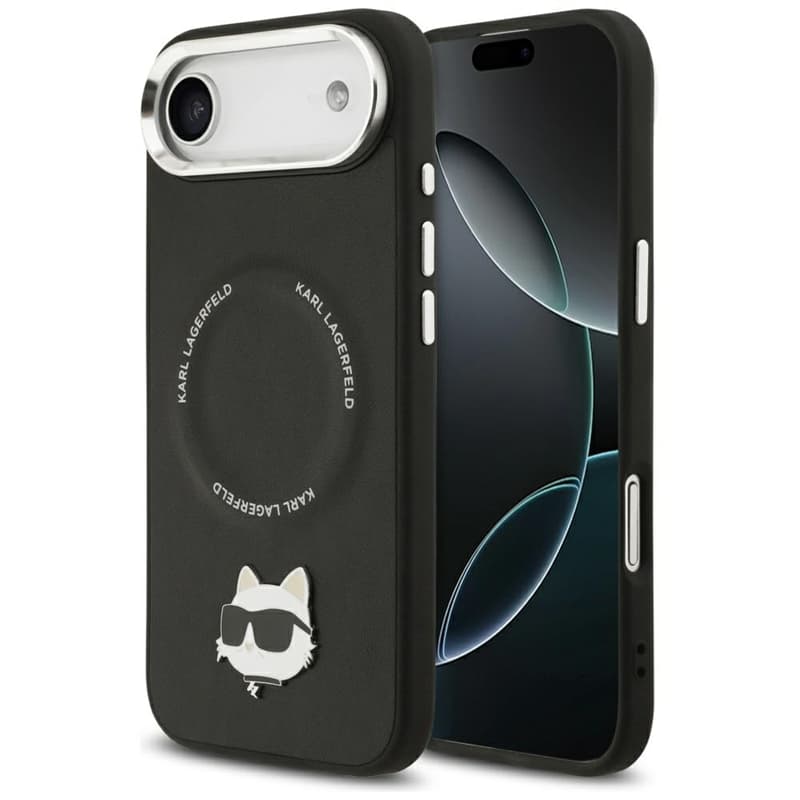 Karl Lagerfeld Choupette Pin MagSafe - Case iPhone Air (black) 1