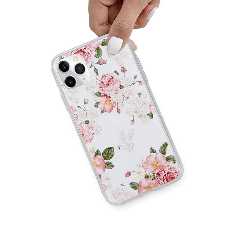Crong Flower Case – iPhone 11 Pro Case (Pattern 02) 6