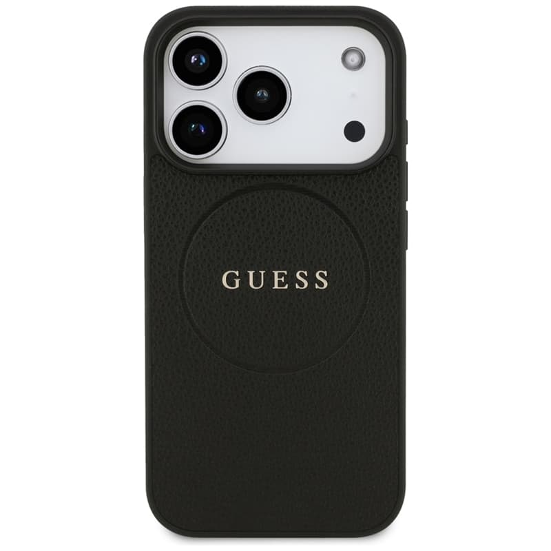 Guess Grained Ring MagSafe - Case iPhone 17 Pro (black) 3