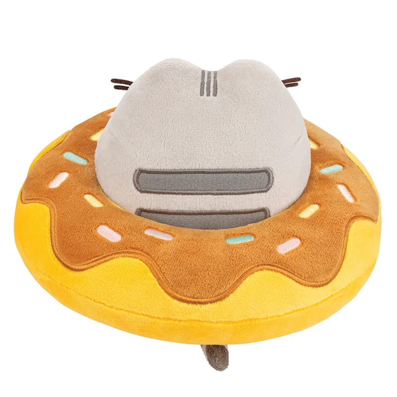 Pusheen - Pusheen plush toy in a chocolate donut 18 x 15 cm 6