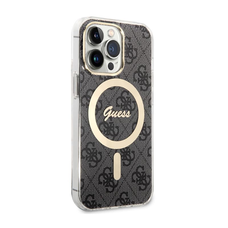 Guess 4G MagSafe - Case for iPhone 13 Pro (Black) 3