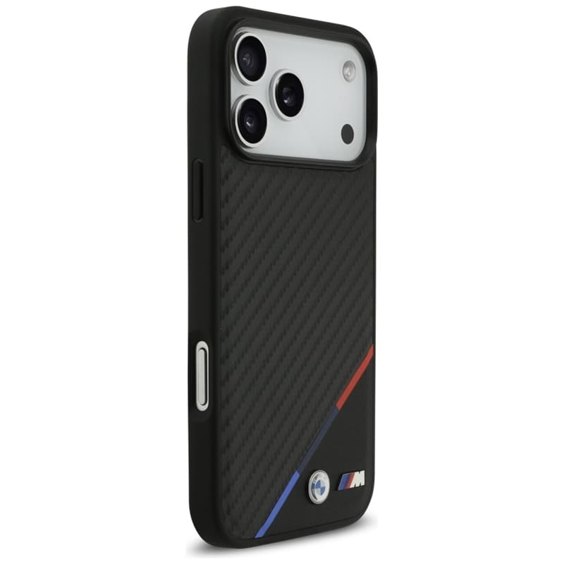BMW M Carbon Tricolor Line MagSafe - Case iPhone 17 Pro Max (black) 4