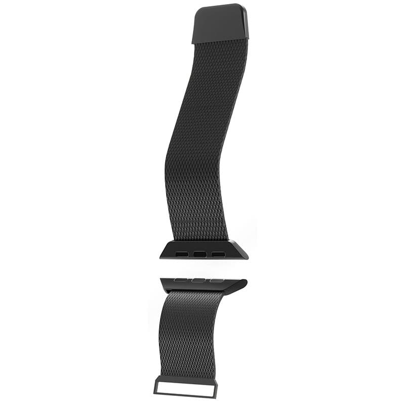 Puro Milanese Magnetic Band - Stainless steel strap for Apple Watch 38/40/41/42 mm (Black) 5