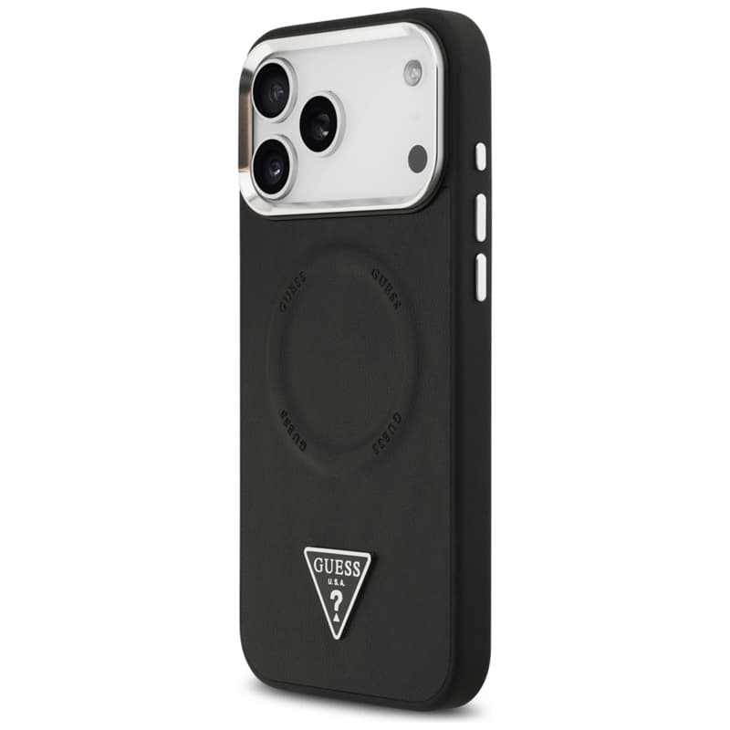Guess Triangle Logo MagSafe - Case iPhone 17 Pro (Black) 2