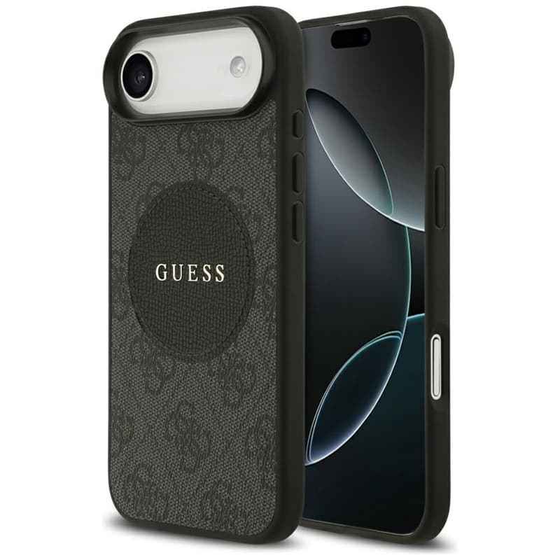 Guess 4G Circle Classic Logo MagSafe – Case iPhone Air (Black)