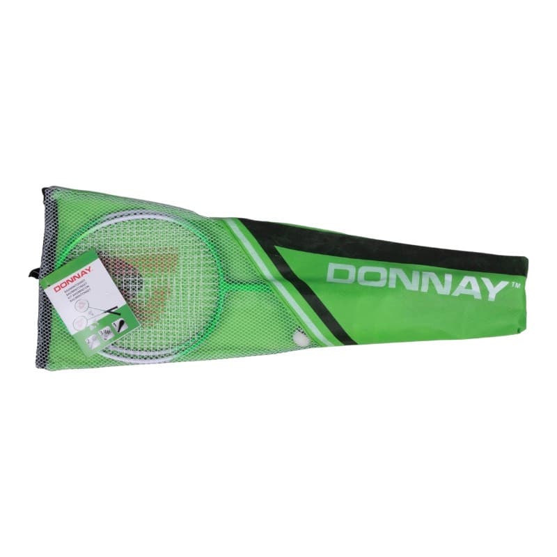 Donnay - 6-piece badminton set in a case (green) 2