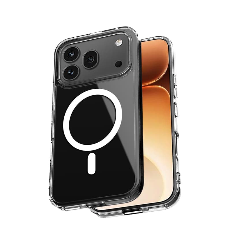 Crong Hybrid Clear Magnetic - MagSafe Honor 600 Pro 5G Case (Transparent)