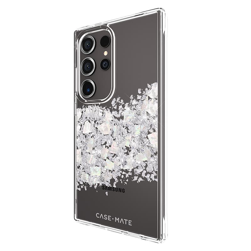 Case-Mate Karat - Samsung Galaxy S24 Ultra case decorated with mother of pearl (A Touch of Pearl) 3