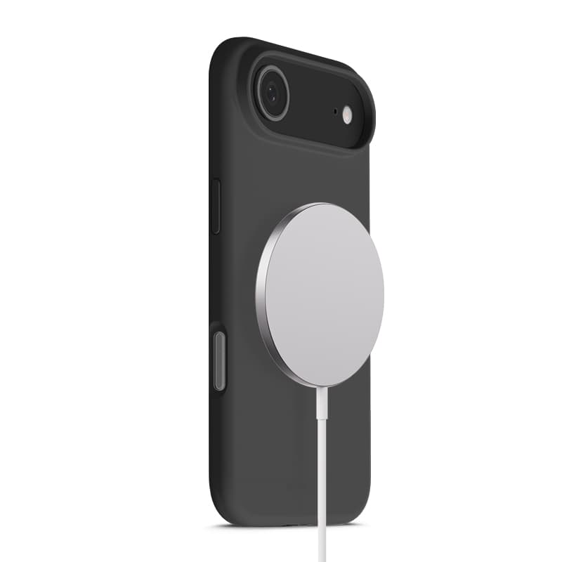 Crong Color Cover Magnetic - MagSafe iPhone Air Case (Black)