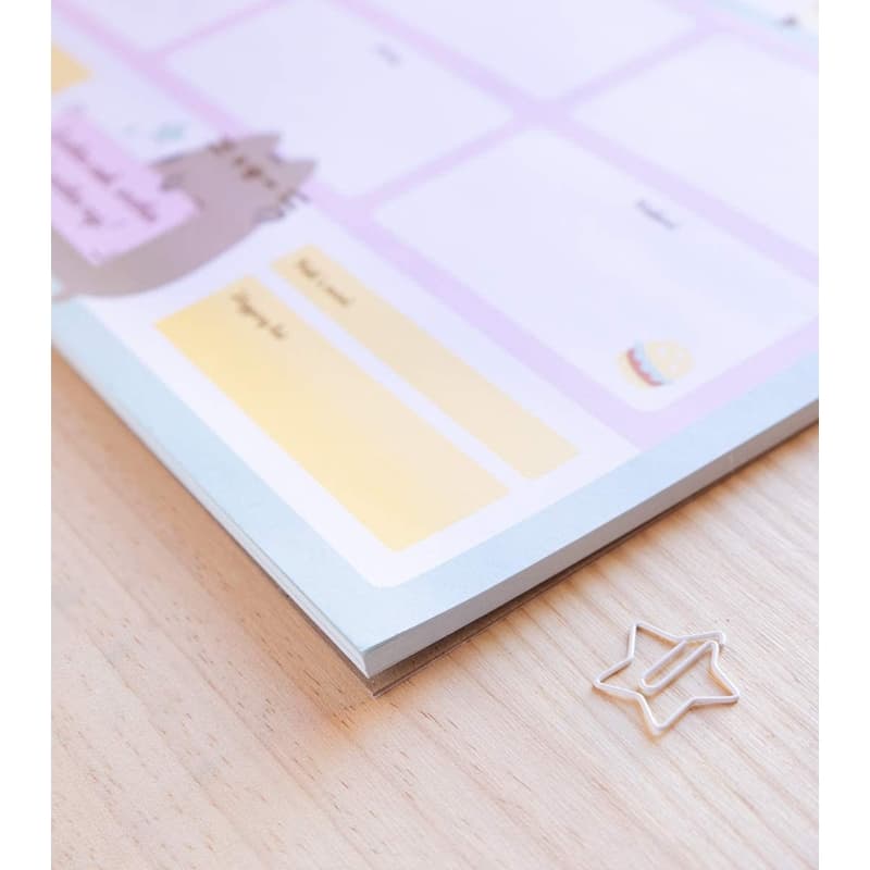 Pusheen - Weekly Planner from the Foodie Collection 54 pages A3 2