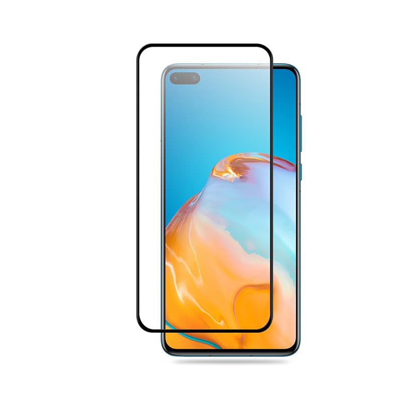 Crong 3D Armor Glass – 9H tempered glass for the entire Huawei P40 screen + installation frame 3