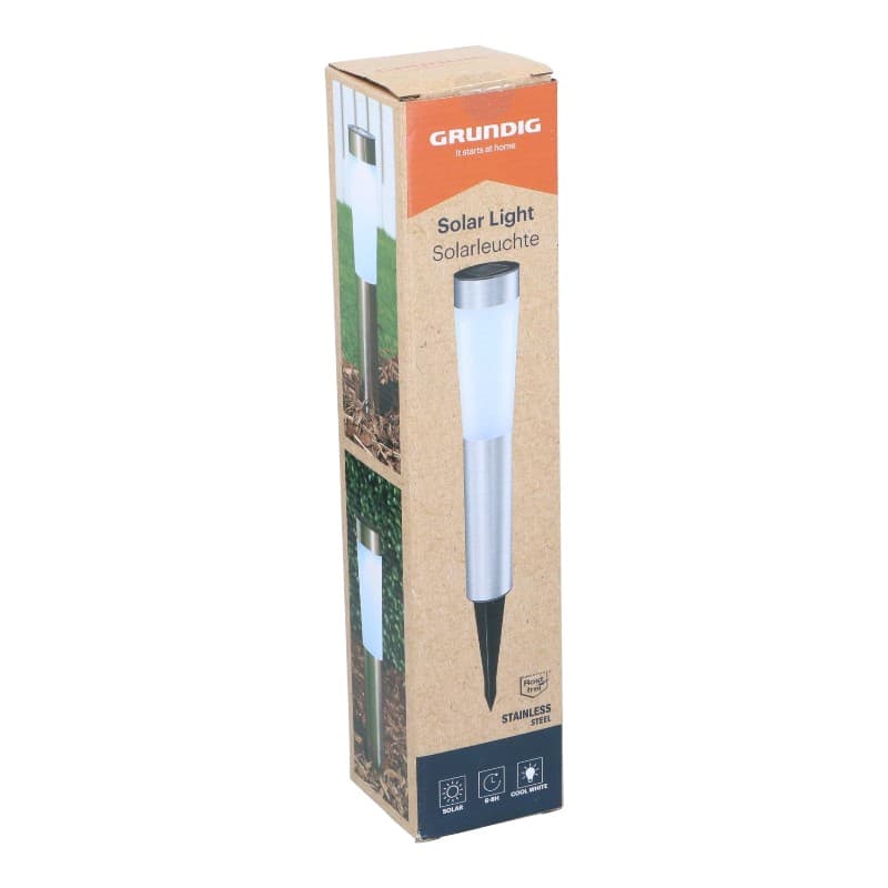 Grundig - Solar Garden Lamp LED 7.5x56 cm 3