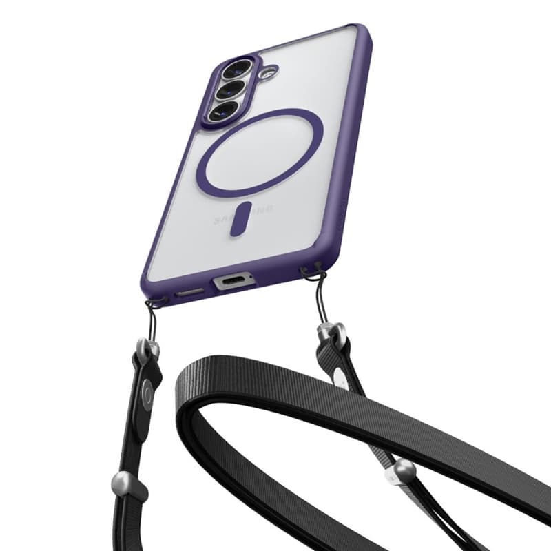 Spigen Ultra Hybrid Mag MagSafe - Case for Samsung Galaxy S26+ (Deep Purple) 3