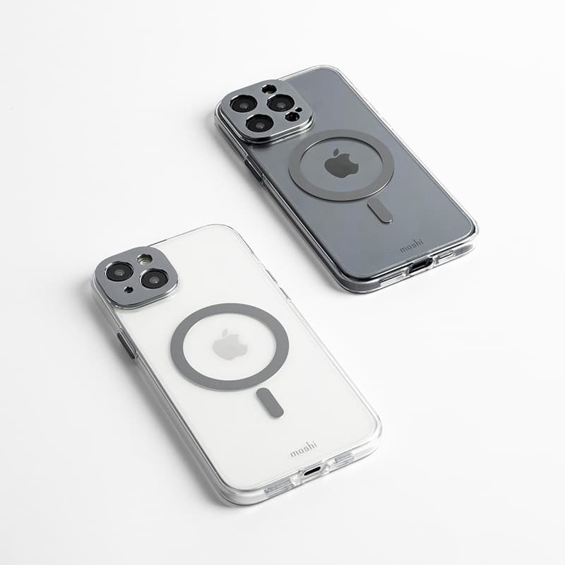 Moshi iGlaze MagSafe - Case for iPhone 15 Pro Max (Meteorite Gray) 5
