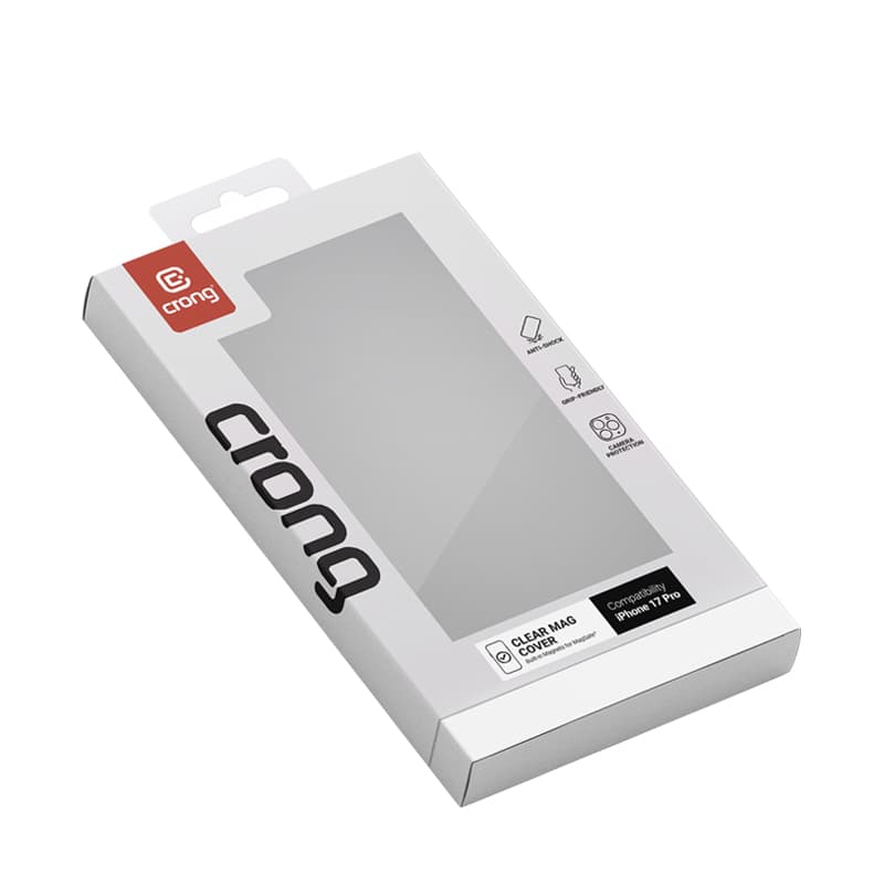Crong Clear MAG Cover - MagSafe iPhone 17 Pro Case (Clear) 7