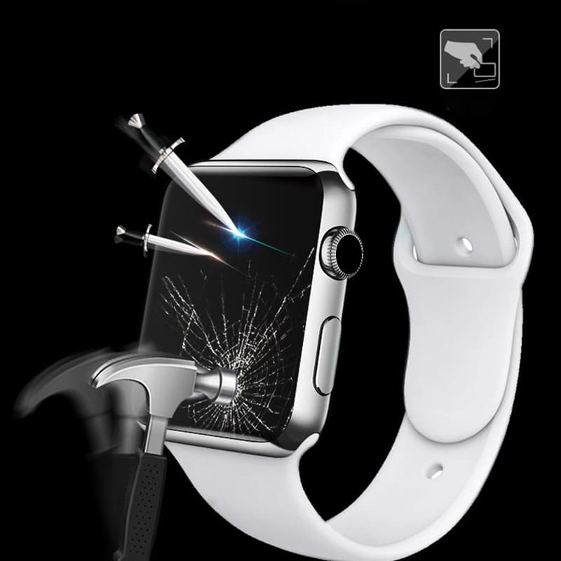 Mocolo 3D Glass Full Glue - Protective Glass for Apple Watch 7/8 41 mm screen 4