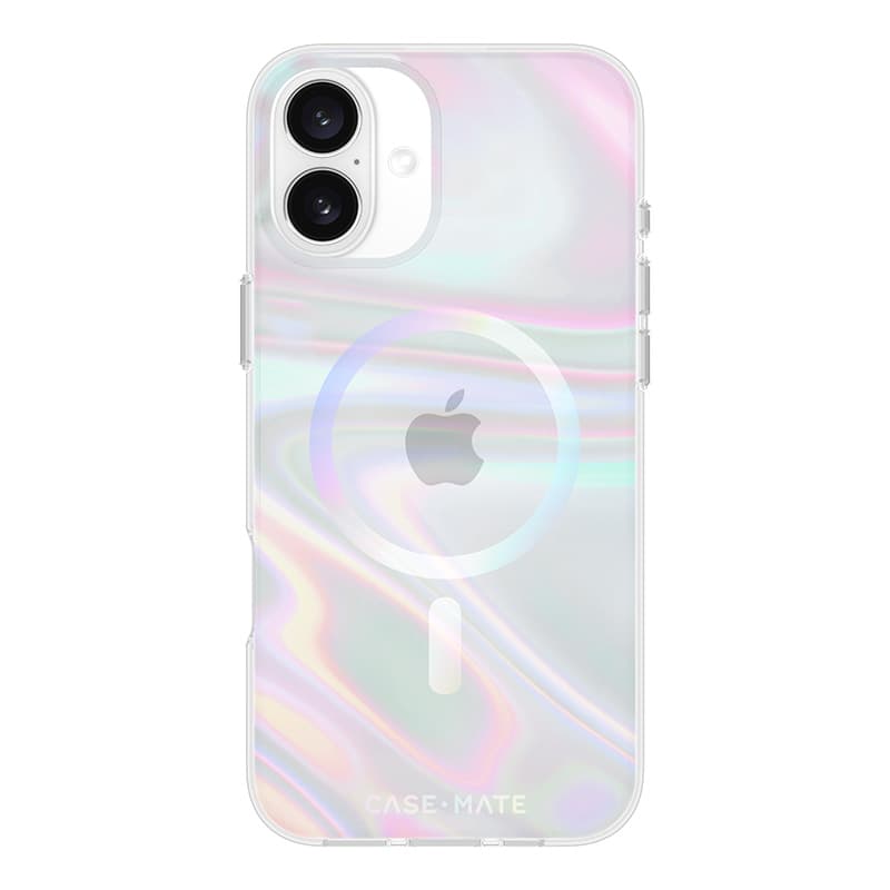 Case-Mate Soap Bubble MagSafe - Case for iPhone 16 Plus (Iridescent) 2