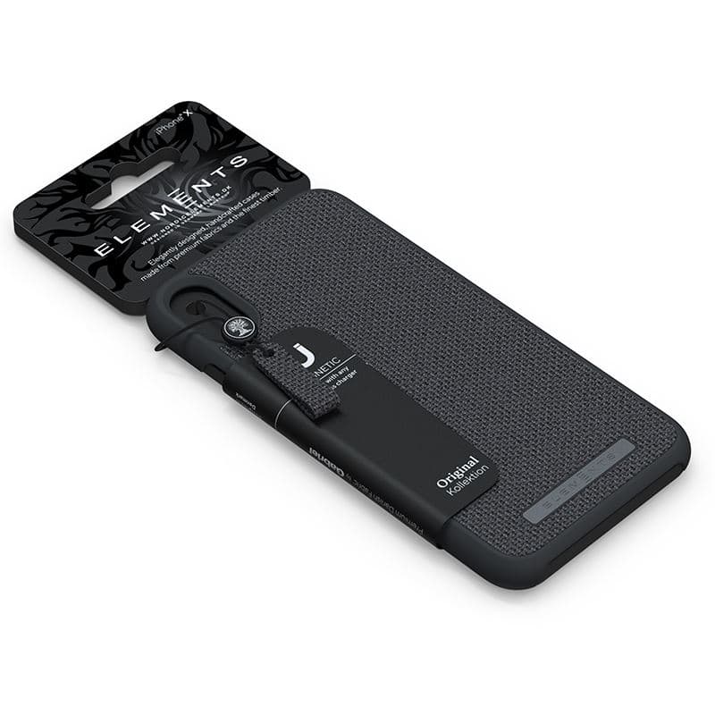 Nordic Elements Original Idun - Case for iPhone Xs Max (Dark Grey) 4