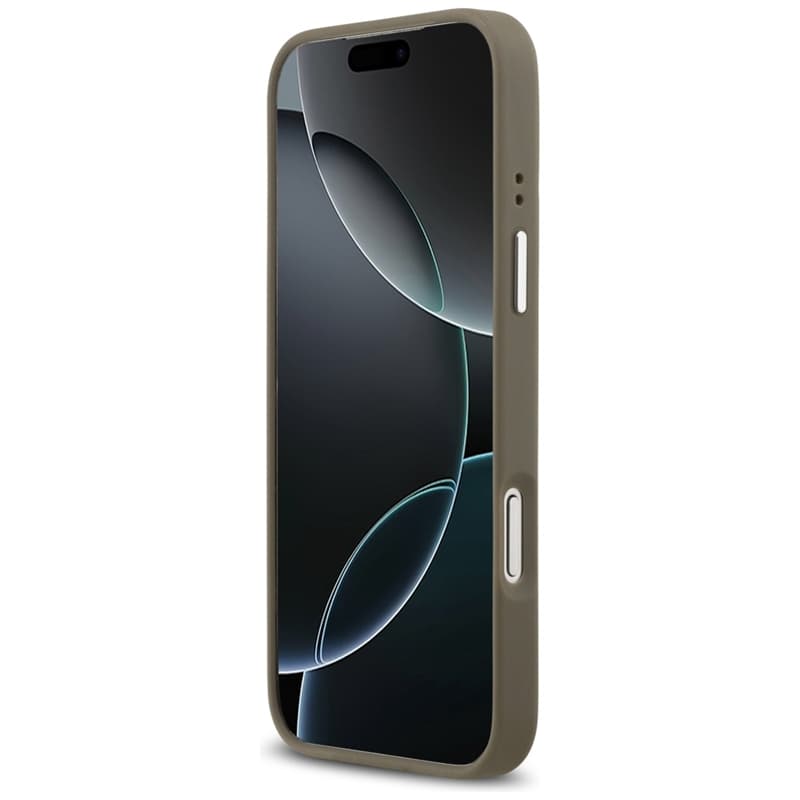 Guess Grained Big 4G Classic Logo - Case iPhone 17 Pro Max (brown) 5