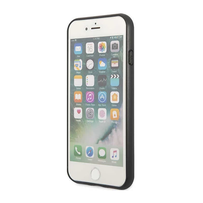 Guess 4G Big Metal Logo - Case for iPhone SE (2022/2020) / 8 / 7 (Grey) 5