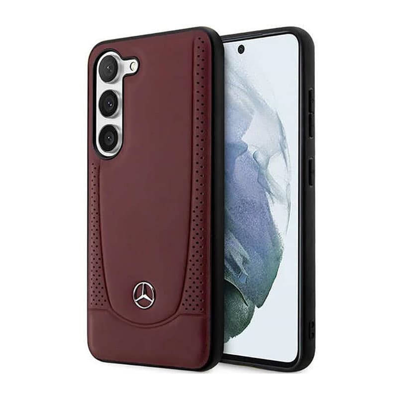 Mercedes Leather Urban Line - Case for Samsung Galaxy S23+ (Red) 1