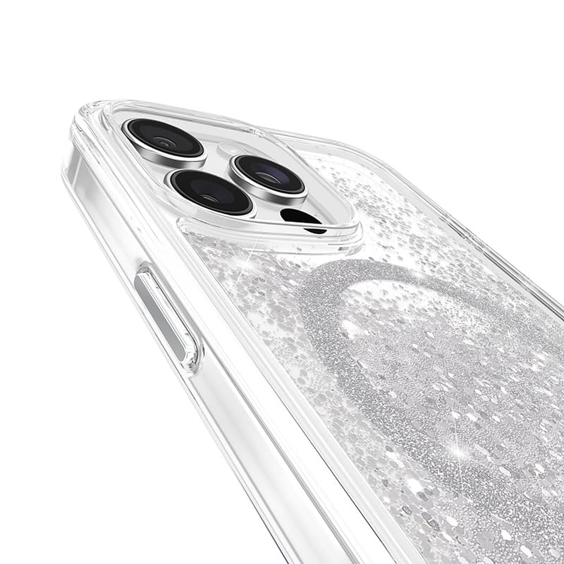 Case-Mate Waterfall MagSafe - Case for iPhone 16 Pro Max (Silver) 8