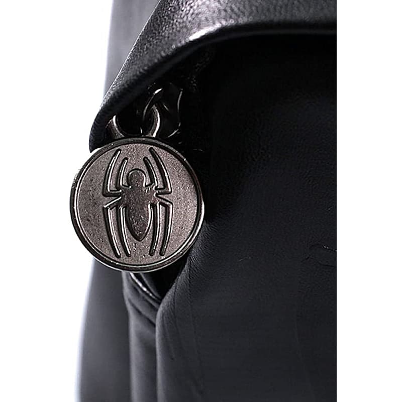 Spiderman - Eco leather school backpack (black) 4